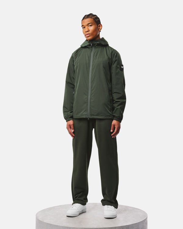 Technician Fleece Lined Jacket Black Forest Green