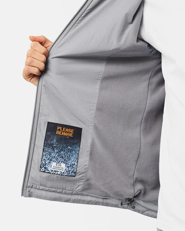 Technician Fleece Lined Jacket Smokey Grey