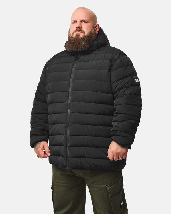 Plus Size - La Guardia Puffer Jacket Black