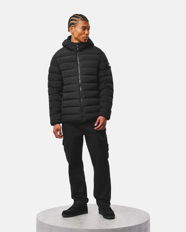 La Guardia Puffer Jacket Black