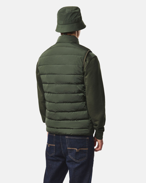 Gacha Gilet Black Forest Green