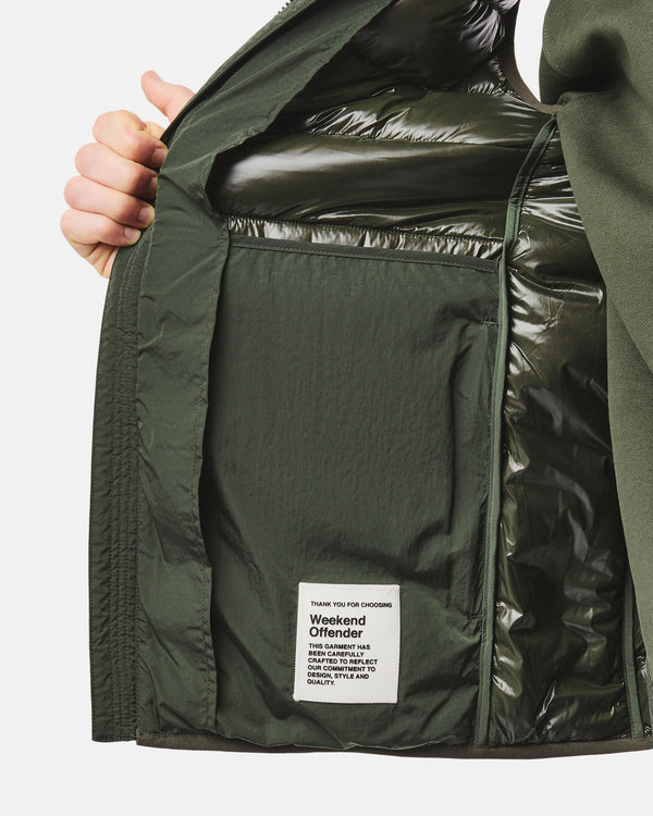 Gacha Gilet Black Forest Green