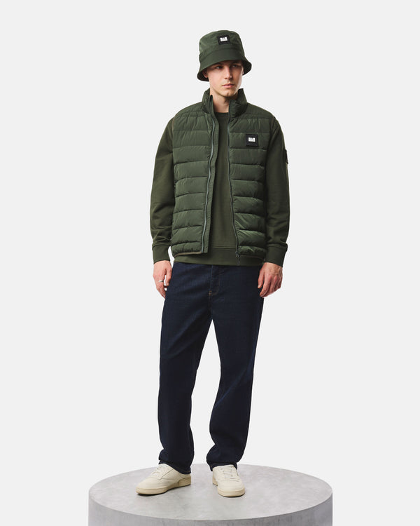 Gacha Gilet Black Forest Green
