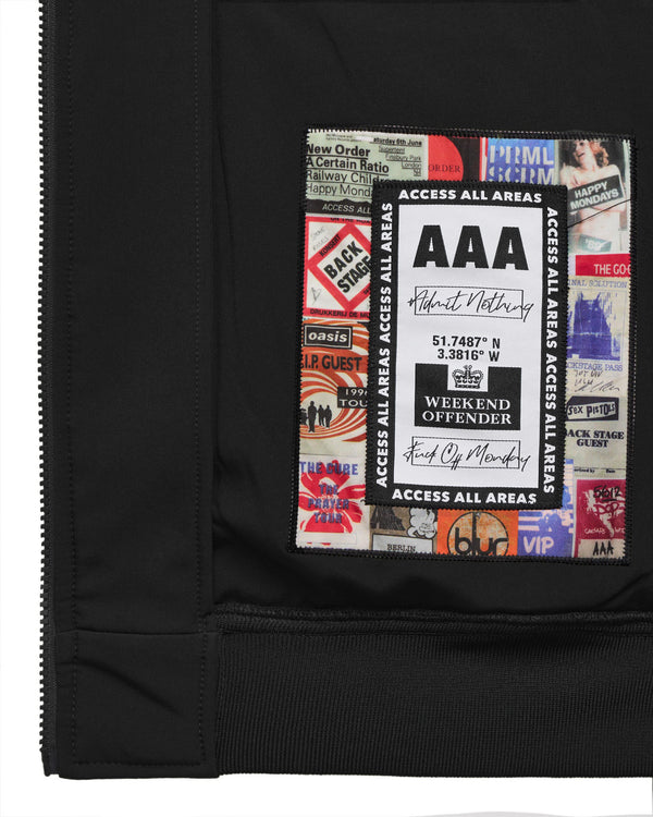 Sulta Softshell Bomber Jacket Black