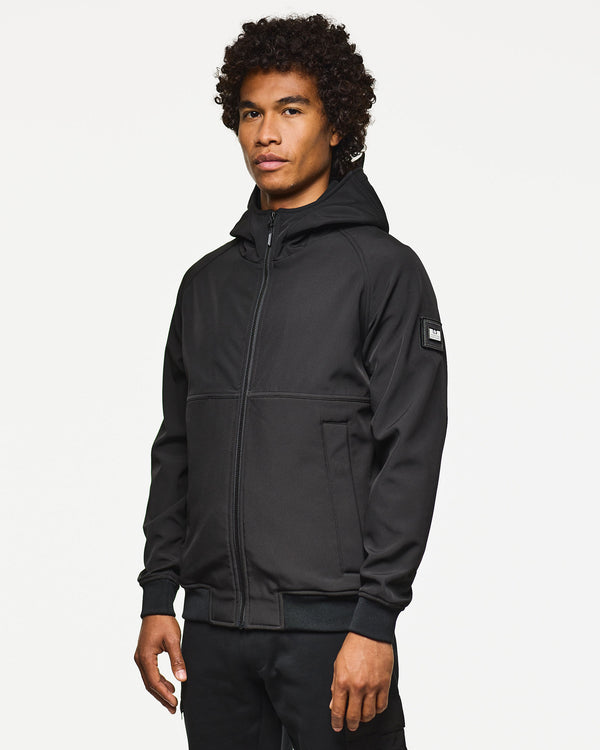 Sulta Softshell Bomber Jacket Black