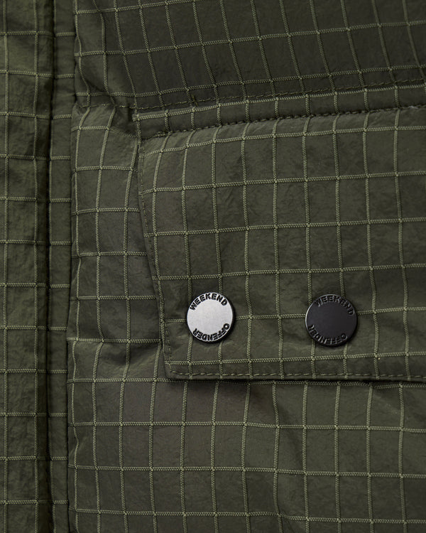 Giacca Lombardo Longline Primaloft Nero Verde Foresta