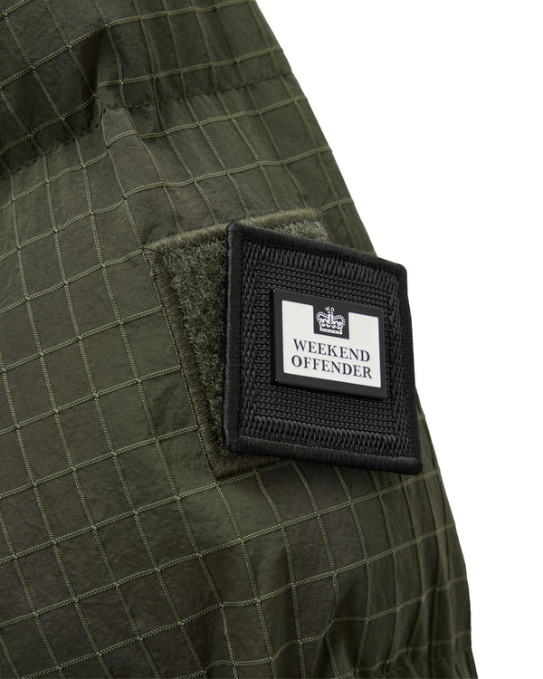 Giacca Lombardo Longline Primaloft Nero Verde Foresta