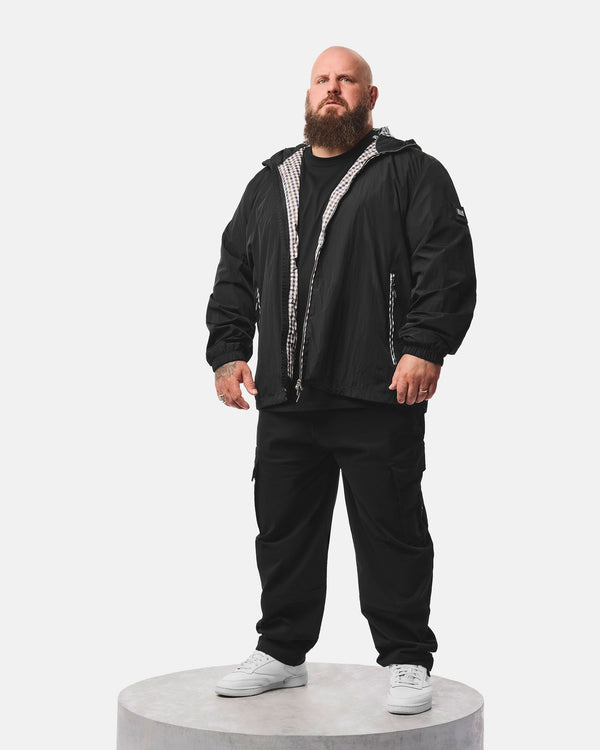 Plus Size - Giacca antivento Campania nera