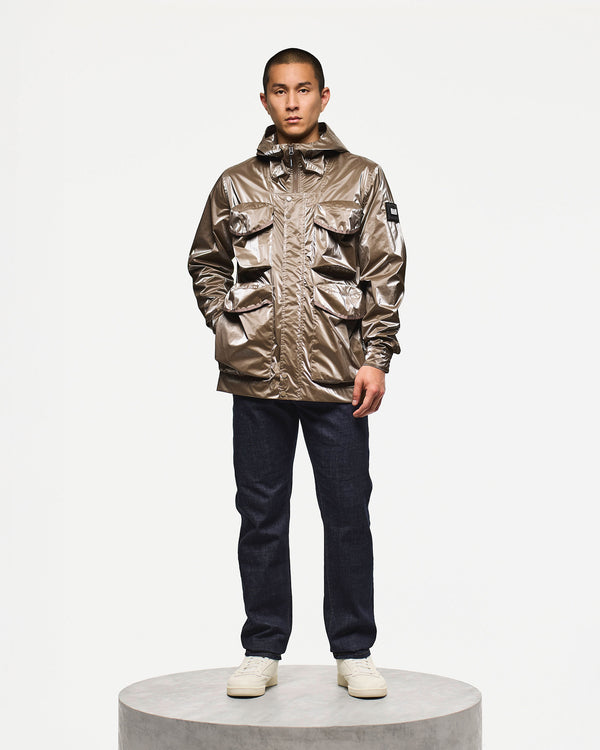 Cotoca Field Jacket Tobacco Brown