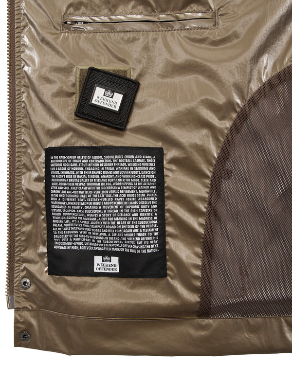 Cotoca Field Jacket Tobacco Brown