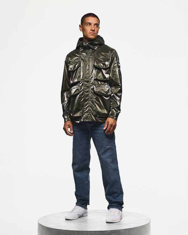 Cotoca Fleecegefütterte Jacke Schwarzwaldgrün
