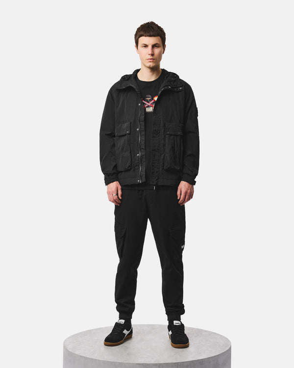 Tralee Windbreaker Jacket Black