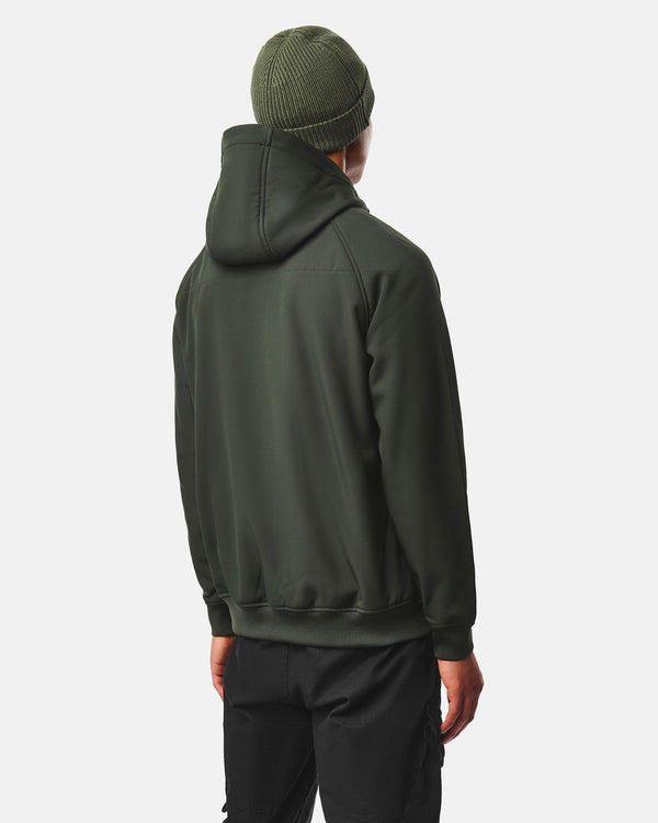 Thruxton Bomberjacke Black Forest Green