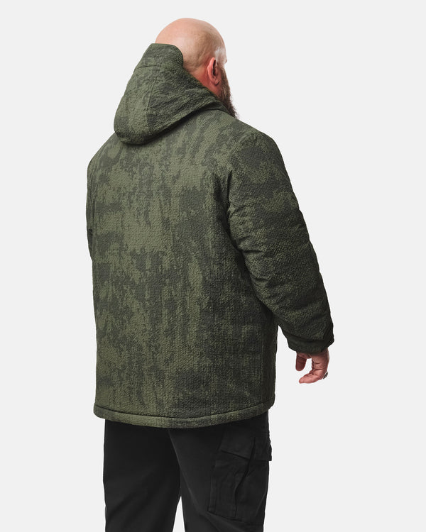 Plus Size - Technician Ero Jacket Black Forest Green