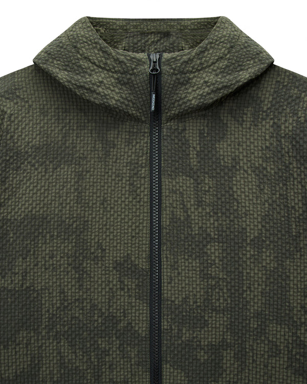 Plus Size - Technician Ero Jacket Black Forest Green