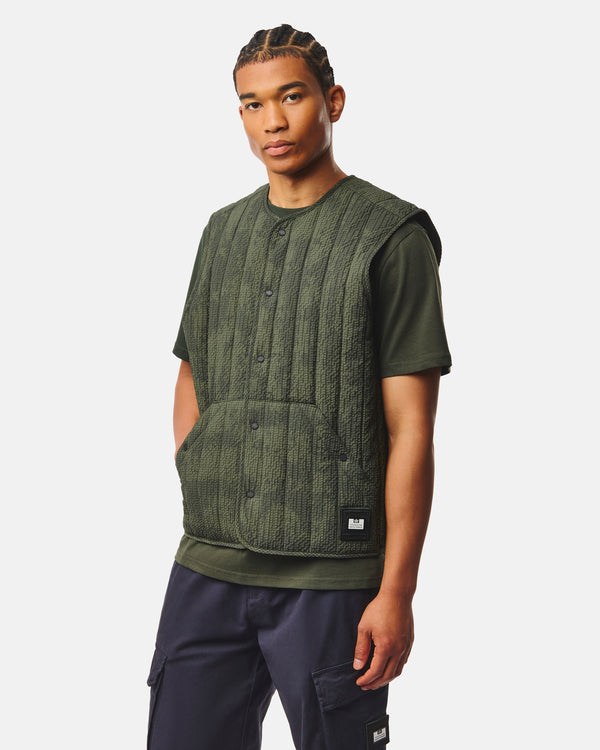 Fitzpatrick Ero Gilet Black Forest Green