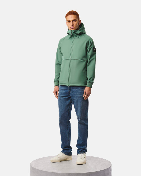 Giacca Softshell Stipe Verde Timo