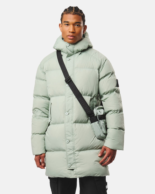 Grampian Longline Down Jacket Julep Green