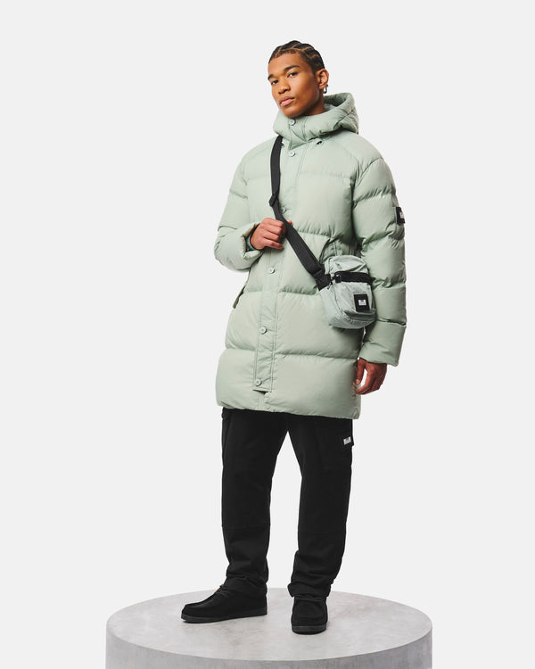 Grampian Longline Down Jacket Julep Green