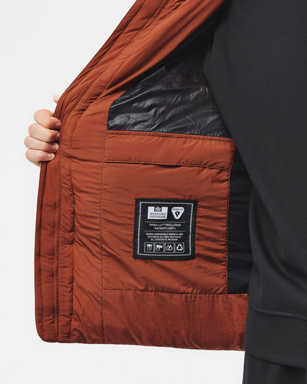 Amsterdam Primaloft Jacket Brick