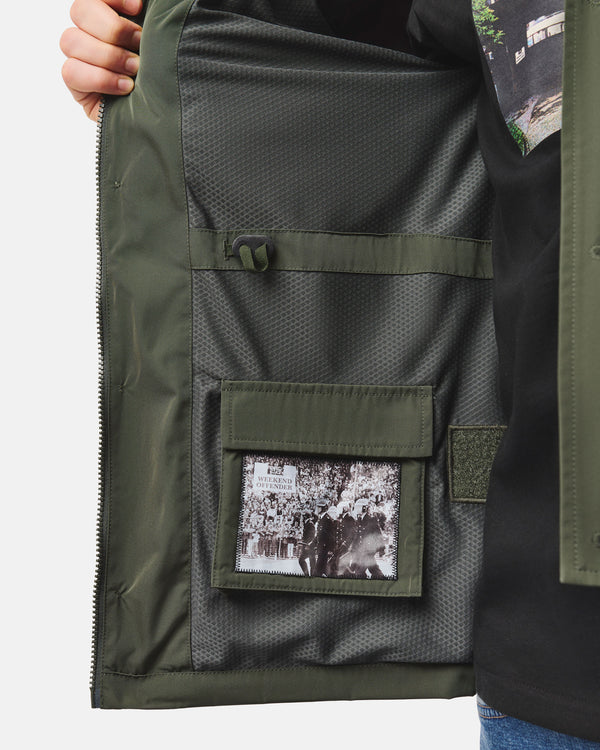 Giacca militare Harpocrate verde foresta