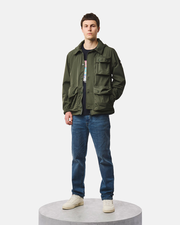 Giacca militare Harpocrate verde foresta