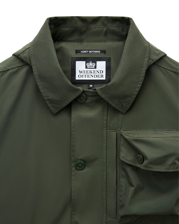 Giacca militare Harpocrate verde foresta