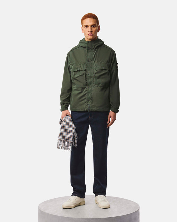 Caracas Field Jacket Black Forest Green