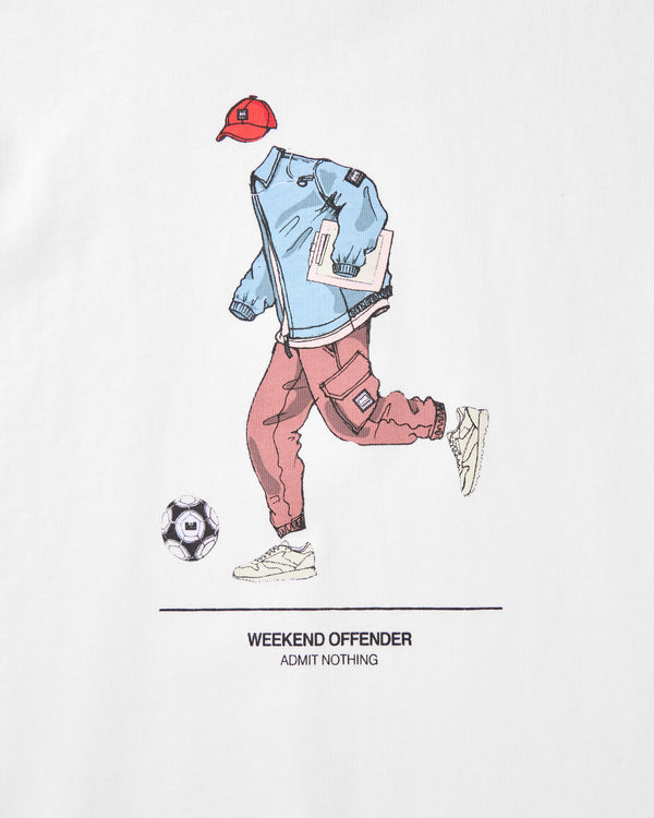 Kids Biskra Graphic T-Shirt White