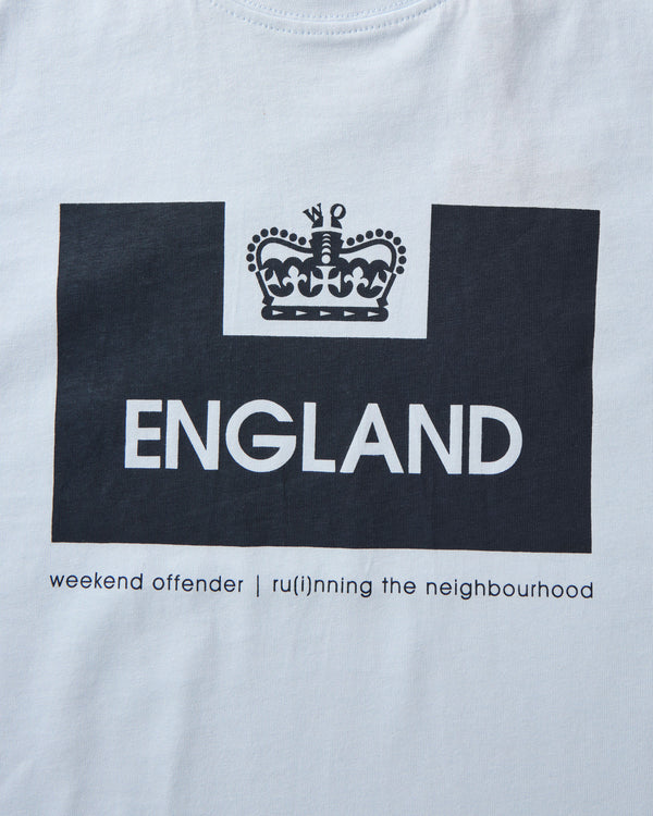 Kids Country Series England T-Shirt Sky Blue