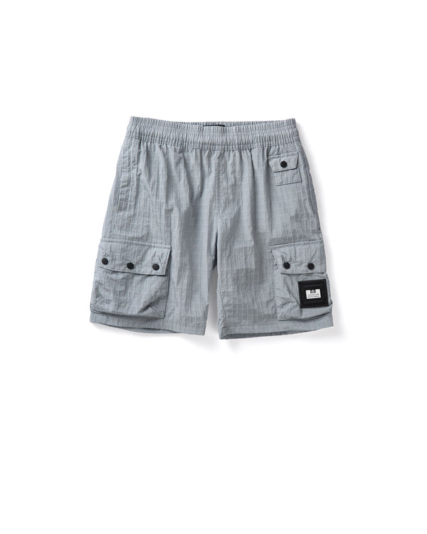 Pantaloncini cargo Zemmouri per bambini grigio fumo