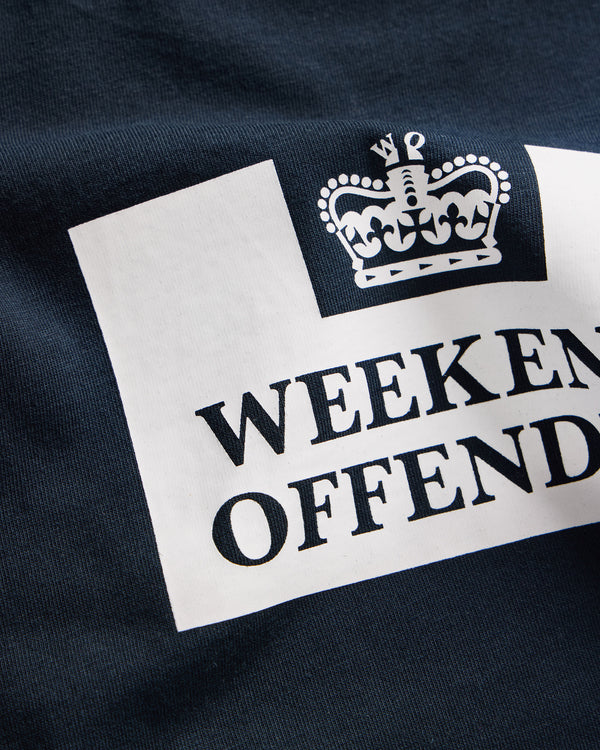 Klassisches Prison T-Shirt für Kinder, Marineblau