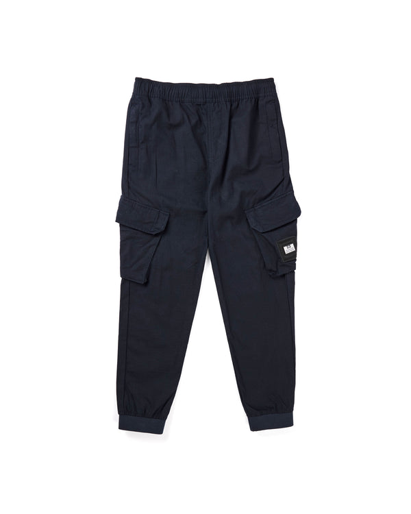 Pantaloni cargo Pianemo per bambini blu navy