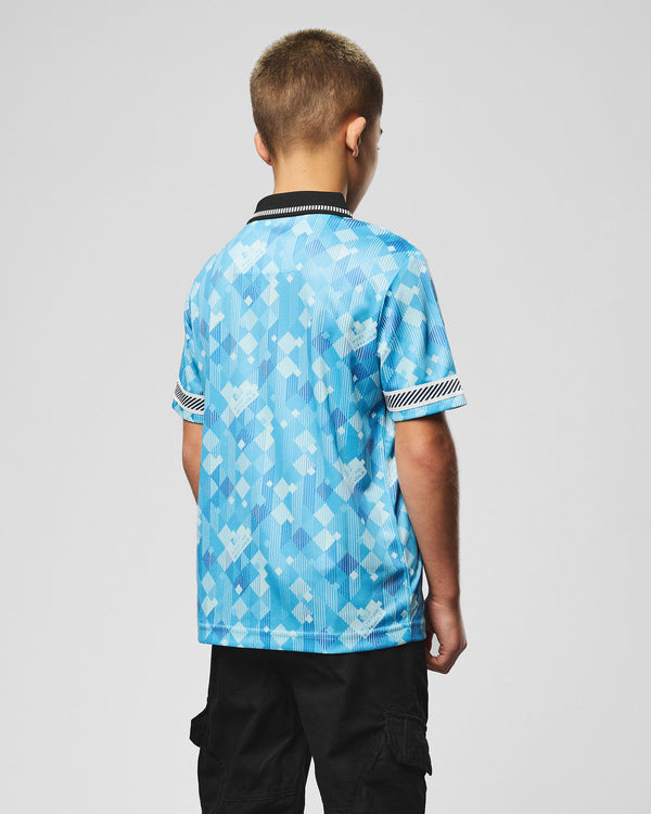 Kids England Football Shirt Blue