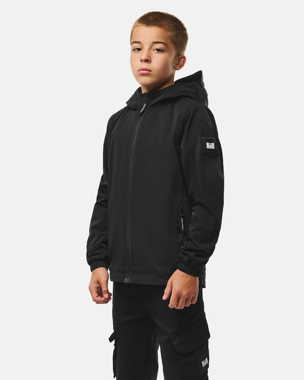 Kids Technician Fleece Lined Jacket Black