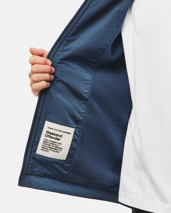 Kids Technician Fleece Lined Jacket Lagoon Blue