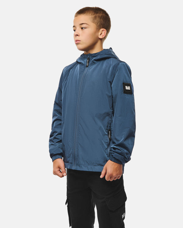 Kids Technician Fleece Lined Jacket Lagoon Blue