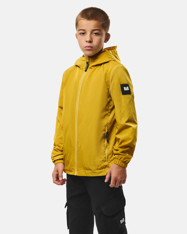 Kinder Techniker Fleece-gefütterte Jacke Safran