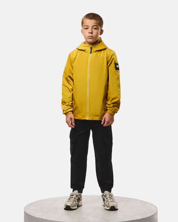 Kinder Techniker Fleece-gefütterte Jacke Safran