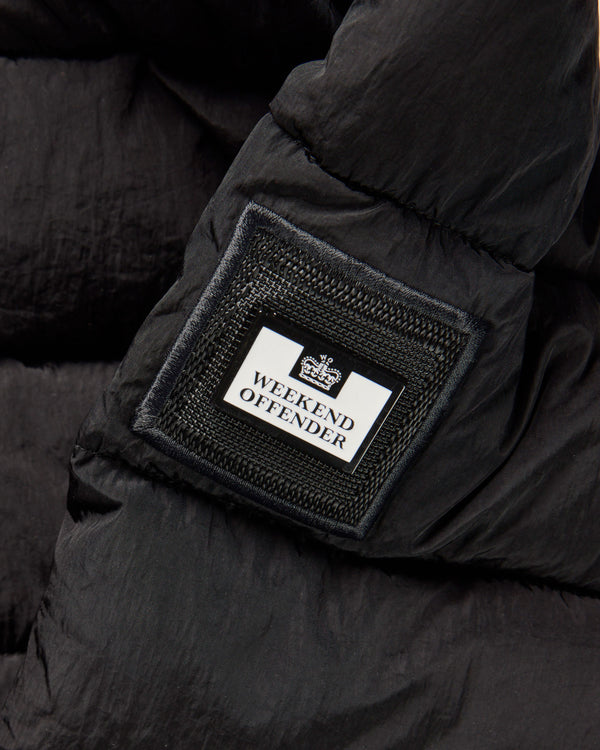 Kids La Guardi Puffer Jacket Black