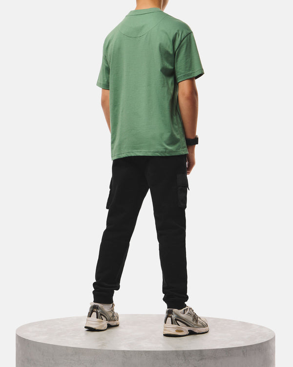 Kids Lippi Joggers Black