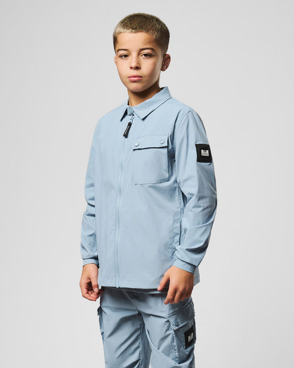Kids Southbank Over-Shirt Blue Tourmaline
