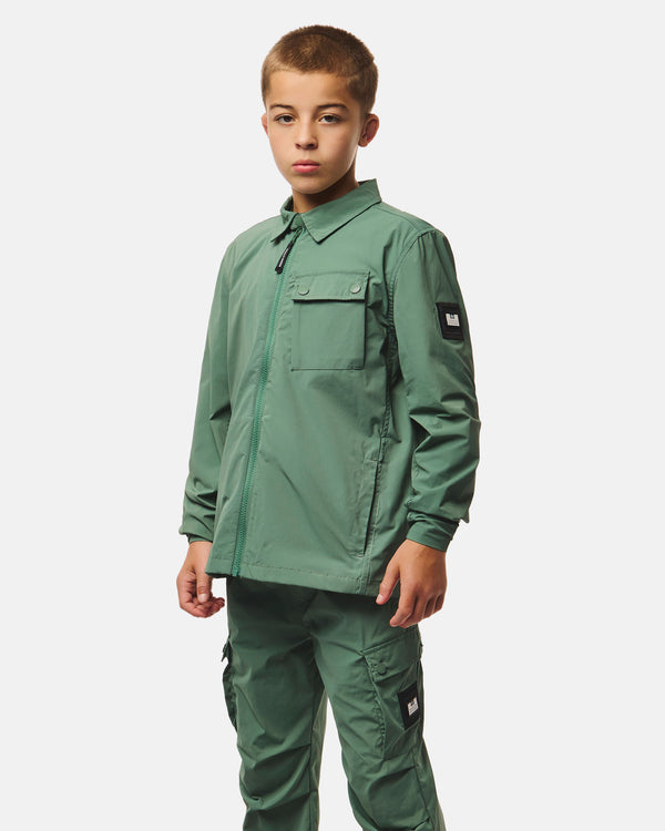 Kids Southbank Over-Shirt Thyme Green