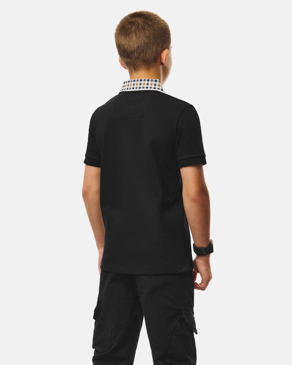 Polo Tipasa per bambini nera