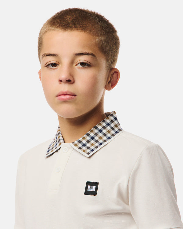 Kids Tipasa Polo Shirt Ghost