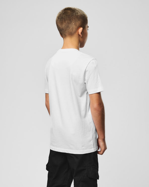 Kids Biskra Graphic T-Shirt White