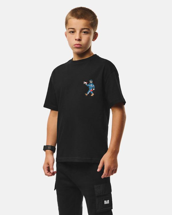Kids Delinquens Graphic T-Shirt Black