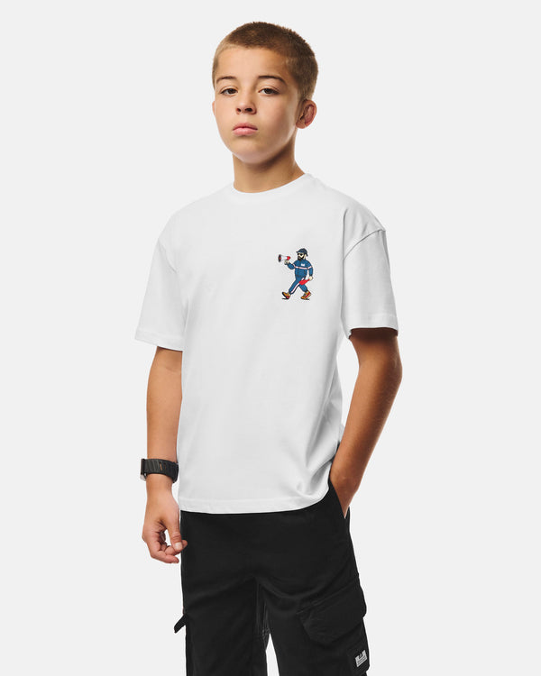 Kids Delinquens Graphic T-Shirt White