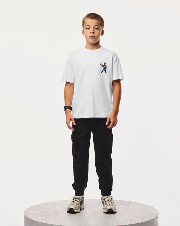 Kids Delinquens Graphic T-Shirt White