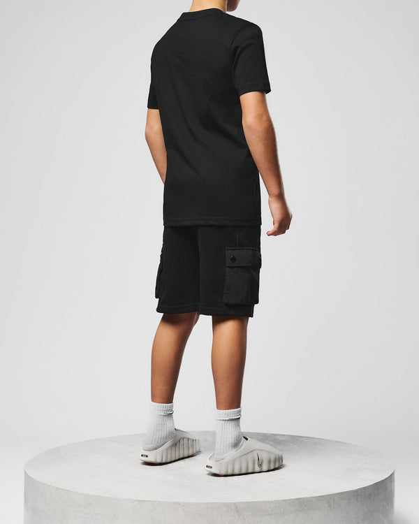 Kids Nor'Easter Jogger Shorts Black